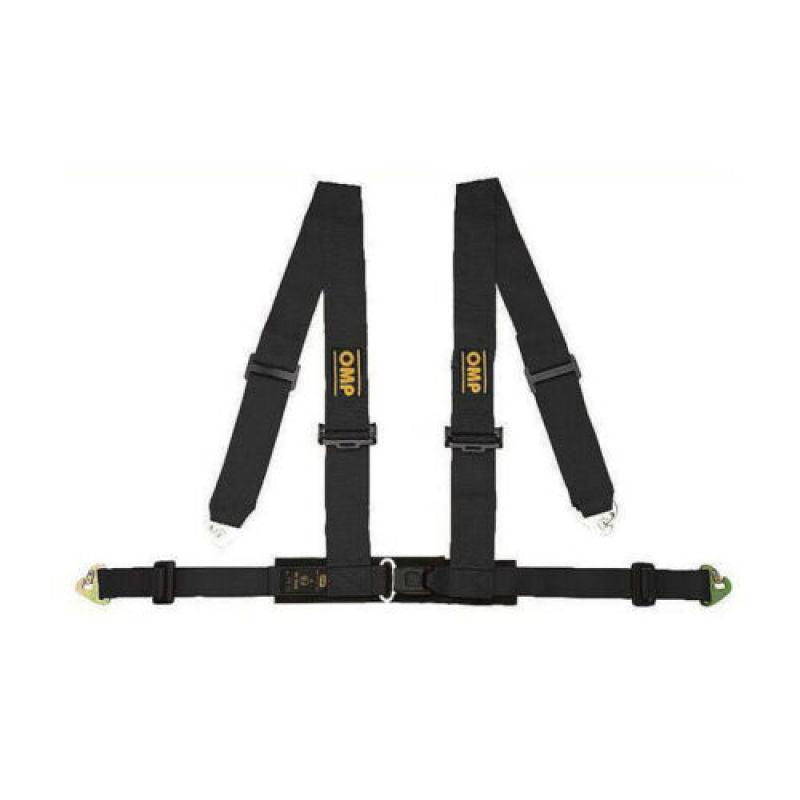 OMP 4 Point Harness - Black - Corvette Realm