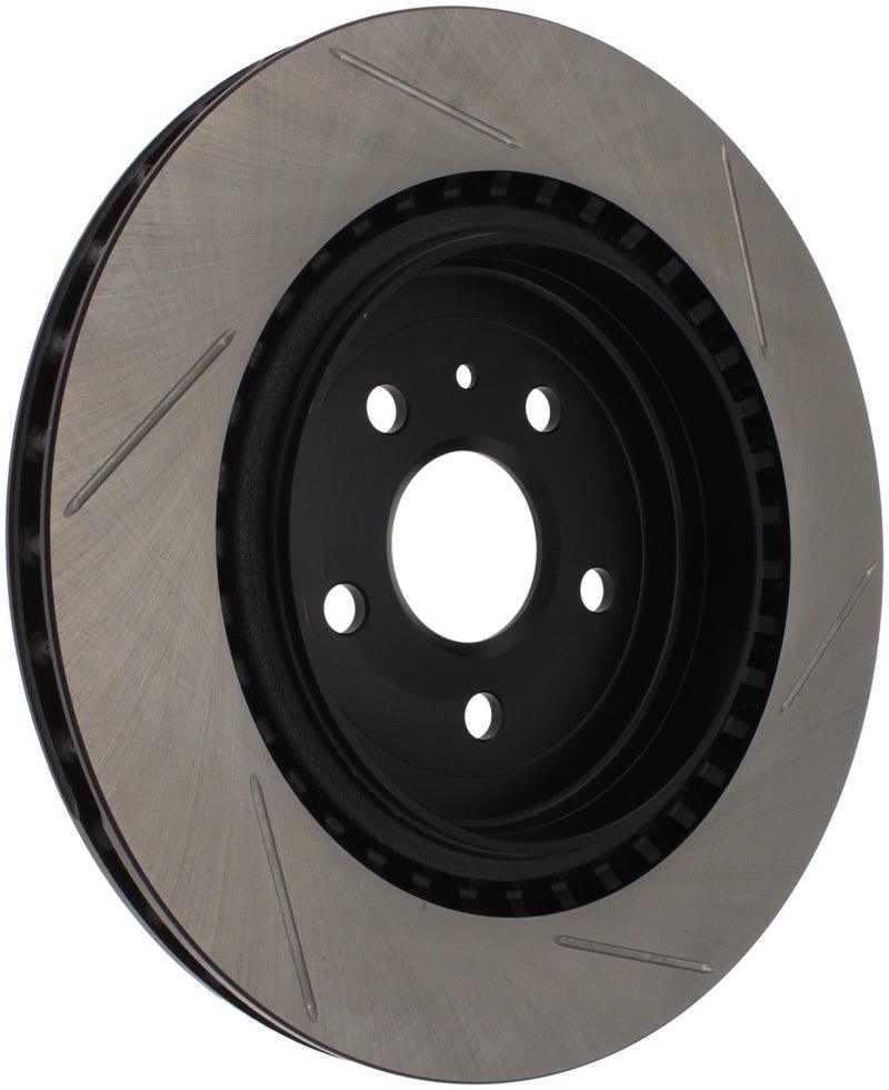 StopTech Power Slot 10 Camaro SS 8cyl Rear Right Slotted Rotor - Corvette Realm