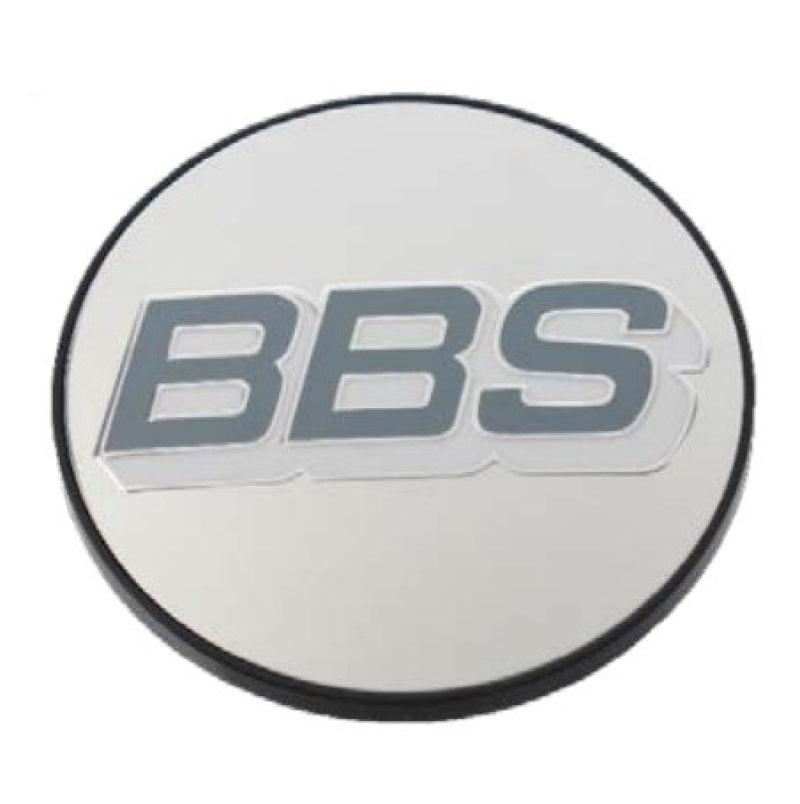 BBS Center Cap 56mm Polished/Grey & White - Corvette Realm