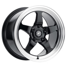 Load image into Gallery viewer, Forgestar D5 Drag 17x10 / 5x115 BP / ET30 / 6.6in BS Gloss Black Wheel - Corvette Realm