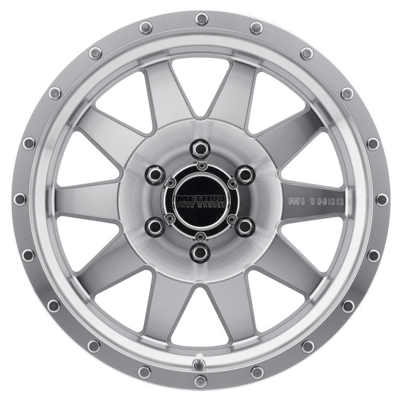 Method MR301 The Standard 17x8.5 0mm Offset 6x5.5 108mm CB Machined/Clear Coat Wheel - Corvette Realm