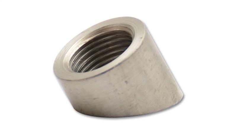 Vibrant 30 deg Angled Oxygen Sensor Weld Bung (M18 x 1.5 Thread) - Bulk Pack of 100 pcs. - Corvette Realm