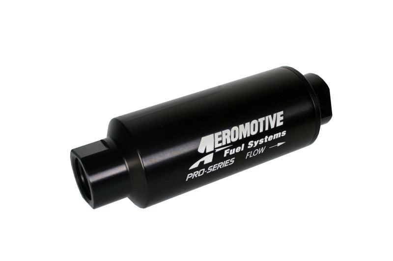 Aeromotive Pro-Series In-Line Fuel Filter - AN-12 - 100 Micron SS Element - Corvette Realm