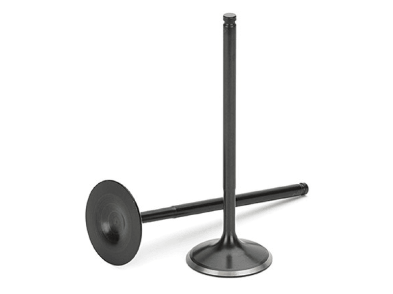 Supertech Mitsubishi 3000GT 6G72 Black Nitrided Intake Valve - +1mm Oversize - Set of 12 - Corvette Realm