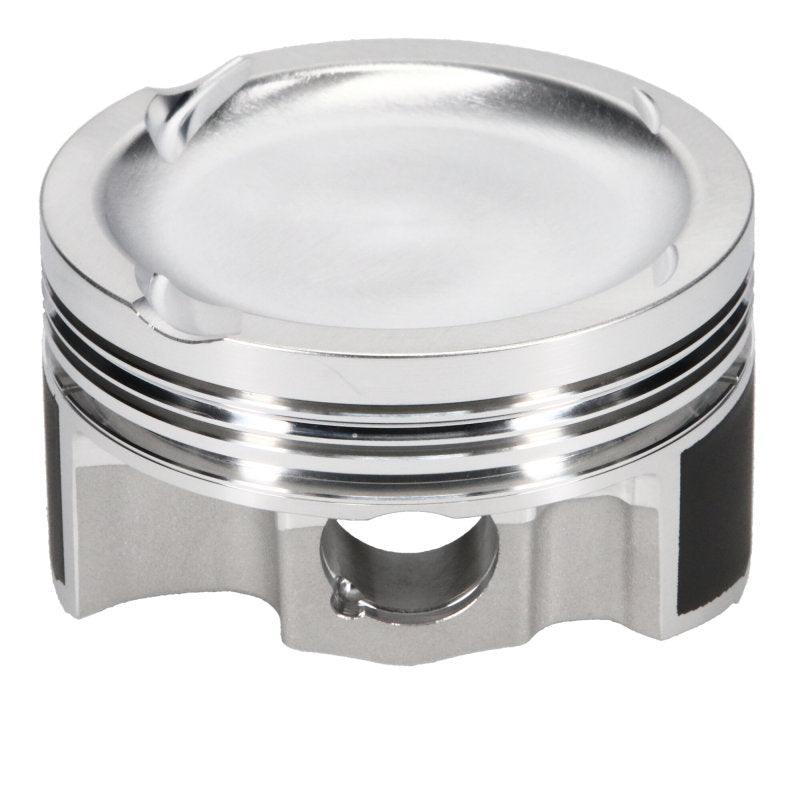 JE Pistons VW TSI 2.0 Turbo 83mm Bore +.50mm Oversize 9.6:1 CR -7.8cc Dish Piston (Set of 4) - Corvette Realm