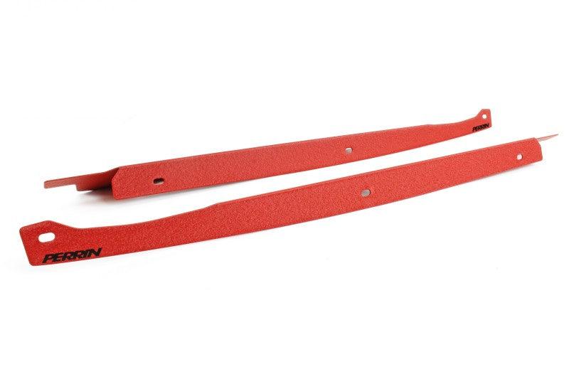 Perrin 11-14 Subaru WRX/STI Fender Shroud Set - Red - Corvette Realm