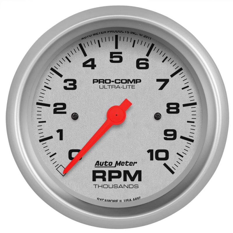 Autometer Ultra-Lite 87.5mm 10K RPM In Dash Tach - Corvette Realm