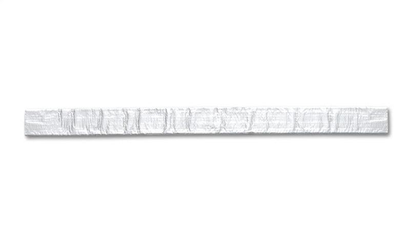 Vibrant 1.25in O.D. ExtremeShield 1200 Flexible Tubing (5 foot length) Silver - Corvette Realm