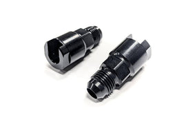 Haltech Flex Fuel Fittings 3/8 (GM Spring Lock) to -6AN Male (Incl Two Fittings) - Corvette Realm