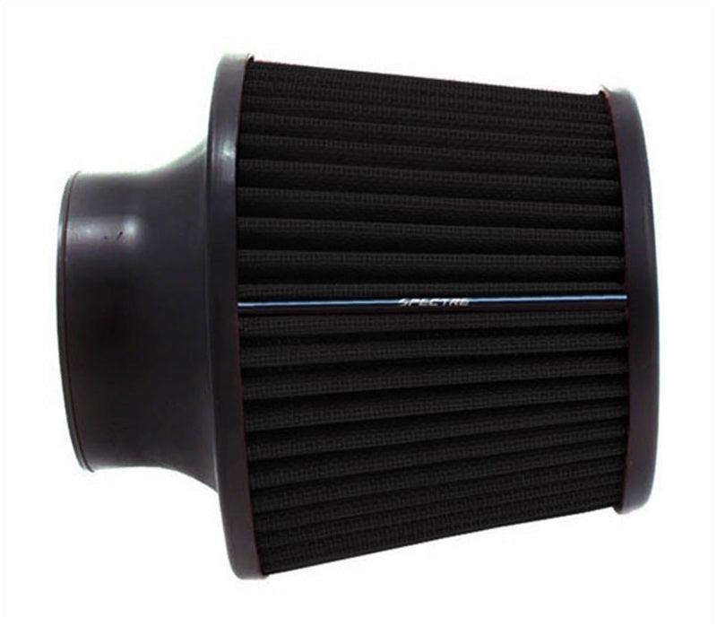 Spectre Conical Air Filter 3in. Flange ID / 6in. Base OD / 6.5in. Height - Black - Corvette Realm