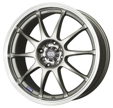 Load image into Gallery viewer, Enkei J10 15x6.5 4x100/108 38mm Offset 72.6mm Bore Dia Silver w/ Machined Lip Wheel - Corvette Realm