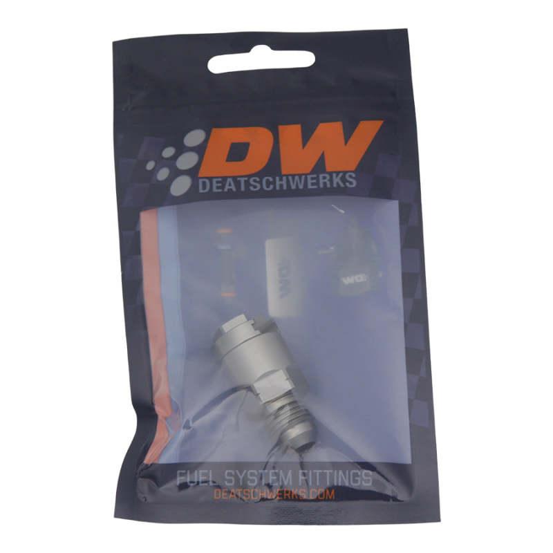 DeatschWerks 6AN Male 5/16IN Female EFI Quick Connect Adapter - Corvette Realm