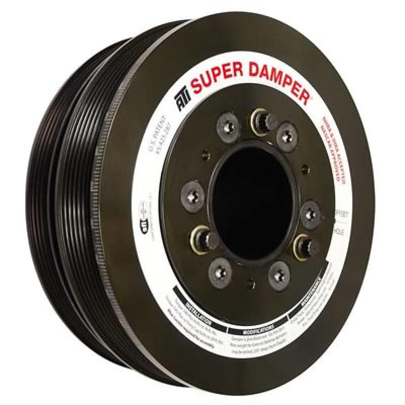 ATI Damper - 7.425in - Steel LW - 6/4 Grv - LS3 Camaro - 10-15 - Gen 3 Vortec Truck - LS - 3 Ring - Corvette Realm