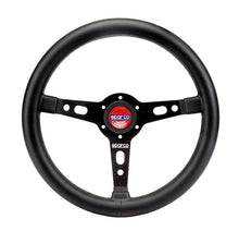 Load image into Gallery viewer, Sparco Strwhl Targa 350 Leather - Corvette Realm