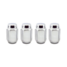 Load image into Gallery viewer, McGard Hex Lug Nut (Cone Seat) M12X1.5 / 13/16 Hex / 1.5in. Length (4-Pack) - Chrome - Corvette Realm