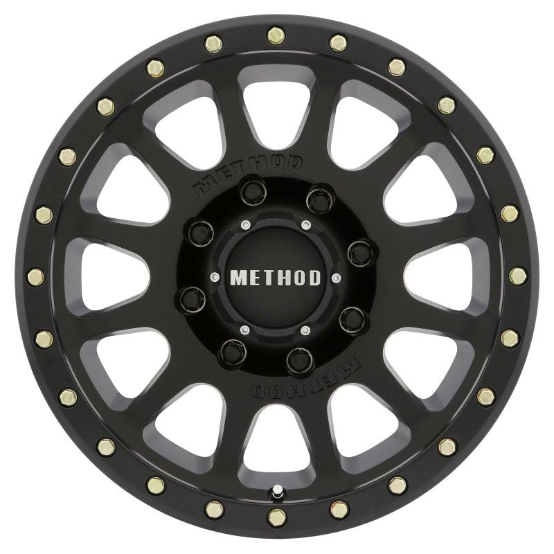 Method MR305 NV HD 17x8.5 0mm Offset 8x6.5 130.81mm CB Matte Black Wheel - Corvette Realm