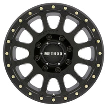 Load image into Gallery viewer, Method MR305 NV HD 17x8.5 0mm Offset 8x6.5 130.81mm CB Matte Black Wheel - Corvette Realm