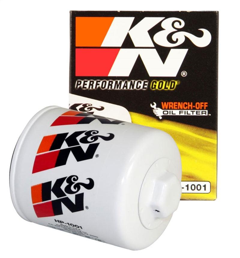 K&N Chevy / Pontiac / GMC / Buick Performance Gold Oil Filter - Corvette Realm