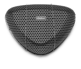 Edelbrock Air Cleaner Pro-Flo 1000 Series Triangular Steel Top 11 375In X 8 375In X 3In Chrome - Corvette Realm