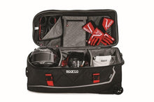 Load image into Gallery viewer, Sparco Tour Bag Martini-Racing Black/Red - Corvette Realm