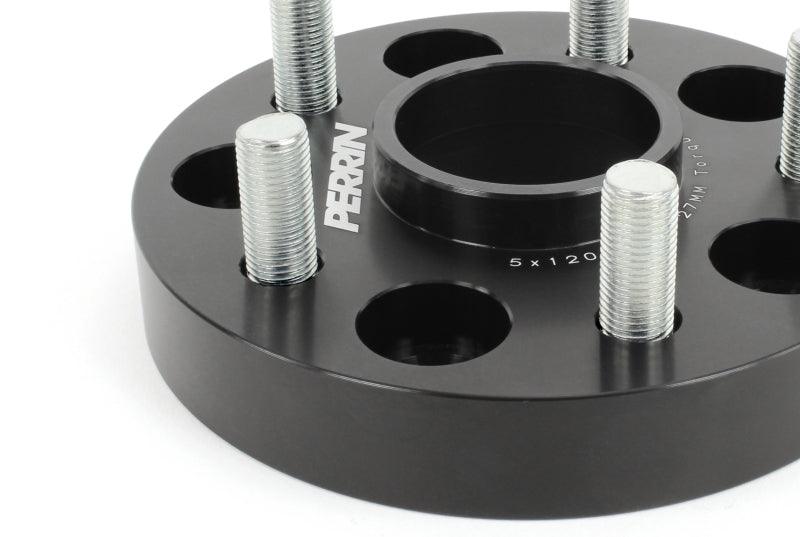 Perrin 17-18 Honda Civic Type R 64.1mm Hub 5x120 27mm Wheel Spacers (One Pair) - Corvette Realm