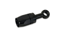 Load image into Gallery viewer, Vibrant -8AN Banjo Hose End Fitting for use with M12 or 7/16in Banjo Bolt - Aluminum Black - Corvette Realm