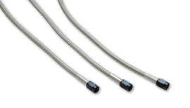 Vibrant Univ Oil Feed Kit 3ft Teflon lined S.S. hose with two -4AN female fittings preassembled - Corvette Realm