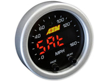 Load image into Gallery viewer, AEM X-Series 0-160 MPH Black Bezel w/ Black Face GPS Speedometer Gauge - Corvette Realm
