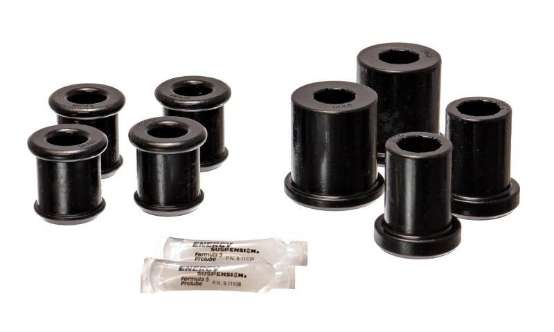 Energy Suspension 04-09 Cadillac XLR/XLR-V / 97-12 Corvette Black Front End C/A Bushing Set - Corvette Realm