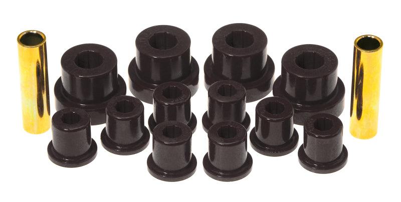 Prothane 76-86 Jeep CJ5/CJ7 Front Spring & Shackle Bushings - Black - Corvette Realm