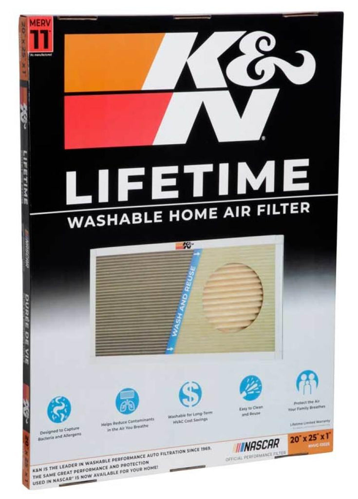 K&N HVAC Filter - 20 x 25 x 1 - Corvette Realm