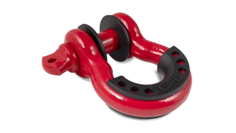 Body Armor 4x4 3/4in Red D-Ring with Black Isolators Single - Corvette Realm