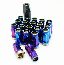 Load image into Gallery viewer, Wheel Mate Muteki SR45R Lug Nut Kit 12x1.5 - Burned Blue - Corvette Realm