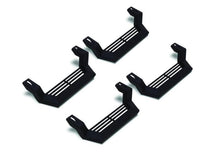 Load image into Gallery viewer, Rampage 1999-2019 Jeep Rock Rail Short Step Universal 4 Piece Set - Black - Corvette Realm