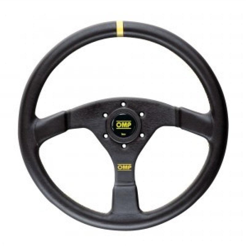 OMP Velocita Flat Steering Wheel 350mm - - Small Suede (Black) - Corvette Realm