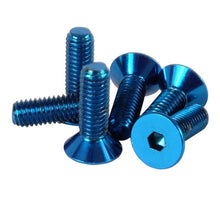 Load image into Gallery viewer, NRG Steering Wheel Screw Upgrade Kit (Conical) - Blue - Corvette Realm