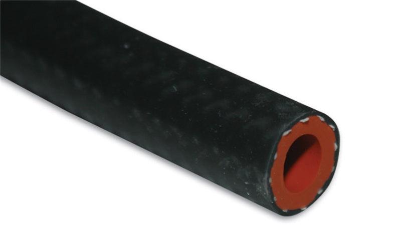 Vibrant 3/4in (19mm) I.D. x 5 ft. Silicon Heater Hose reinforced - Black - Corvette Realm