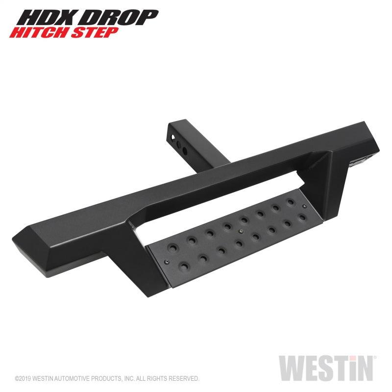 Westin HDX Drop Hitch Step 34in Step 2in Receiver - Textured Black - Corvette Realm