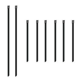 Mishimoto Set of Six 6in & Two 14in Stainless Steel Locking Ties - Corvette Realm