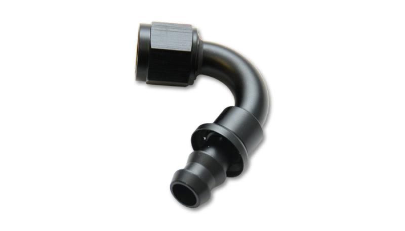 Vibrant Push-On 120 Degree Hose End Elbow Fitting - -6AN - Corvette Realm