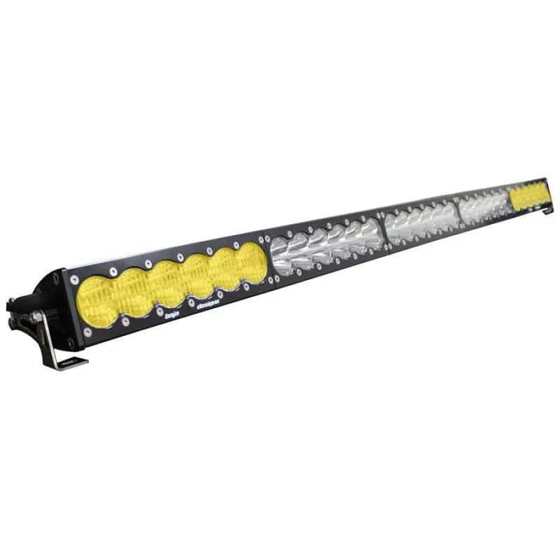 Baja Designs OnX6 Arc Series Dual Control Pattern 50in LED Light Bar - Amber - Corvette Realm