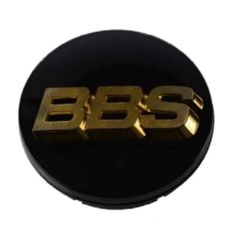 BBS Center Cap 56mm Black/Gold (56.24.012) - Corvette Realm