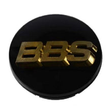 Load image into Gallery viewer, BBS Center Cap 56mm Black/Gold (56.24.012) - Corvette Realm