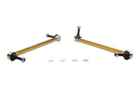 Whiteline 10+ Chevy Camaro FR Coupe Front Sway Bar - Link Assy H/D Adj Steel Ball (360mm C to C) - Corvette Realm