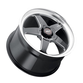 Weld S106 20x9.5 Ventura 6 6x135 ET28 BS6.375 Gloss BLK MIL DIA 87.1 - Corvette Realm