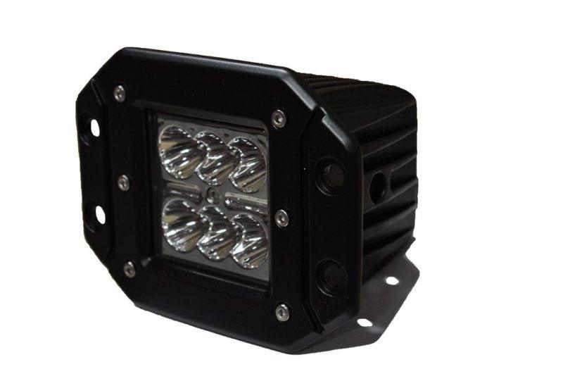 DV8 Offroad 3in Flush Mount LED Lights 20W Flood/Spot 5W Cree - Corvette Realm