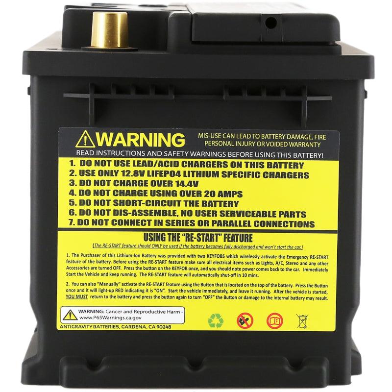 Antigravity H7/Group 94R Lithium Car Battery w/Re-Start - Corvette Realm