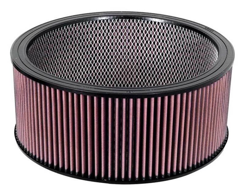 K&N Custom Air Filter 14in OD / 12in ID / 6in Height - Corvette Realm