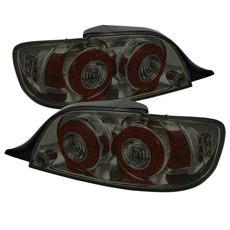 Xtune Mazda Rx-8 04-08 LED Tail Lights Smoke ALT-ON-MRX804-LED-SM - Corvette Realm