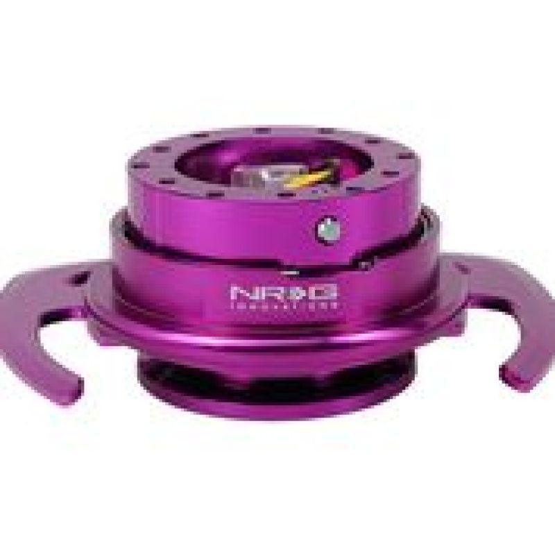 NRG Quick Release Kit Gen 4.0 - Purple Body / Purple Ring w/ Handles - Corvette Realm